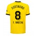 Borussia Dortmund Felix Nmecha #8 Hemma matchtröja 2023-24 Kortärmad Billigt
